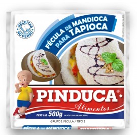 Cassava starch to make Tapioca - Pinduca 17.6oz